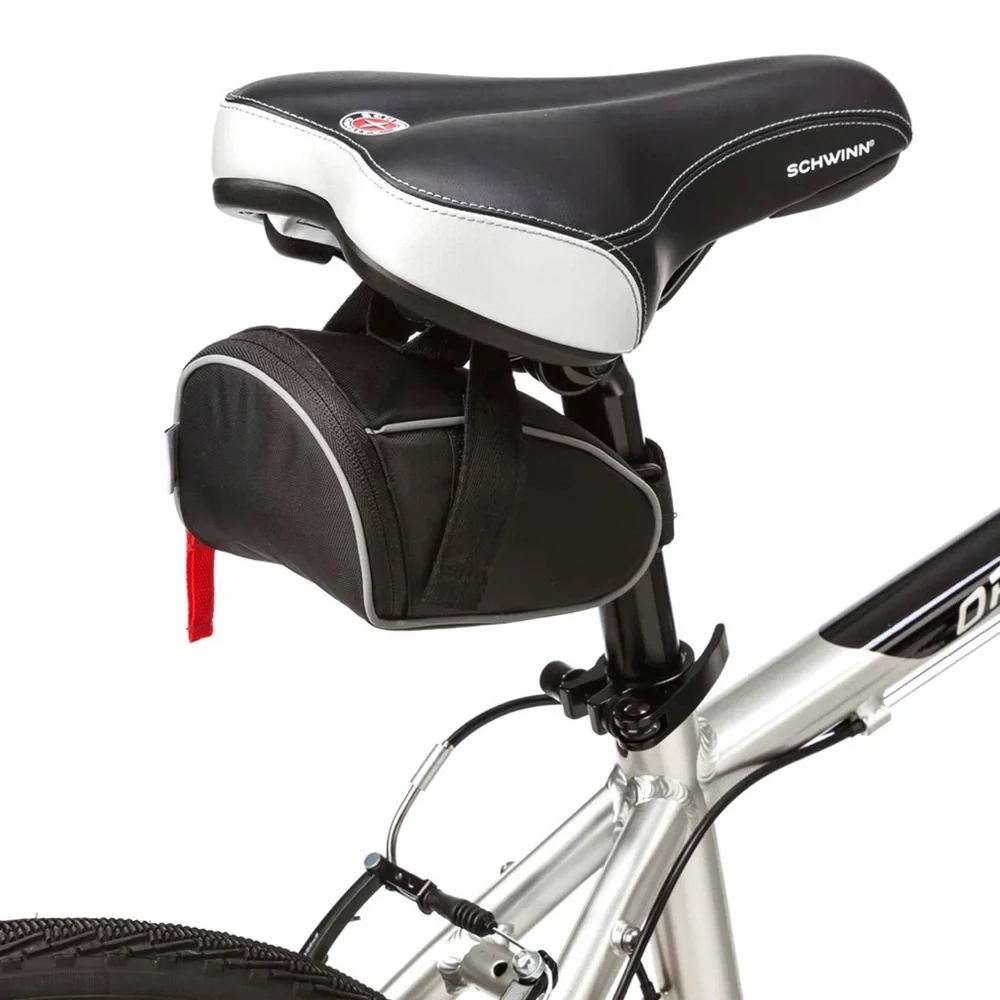 Schwinn ‘bicycle bag’ mounts to seat post